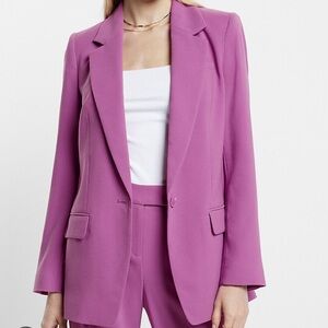 Express Women's Fuchsia Blazer